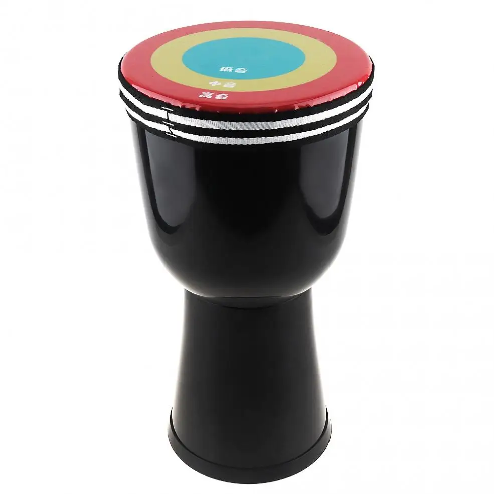 Цветной барабан для Djembe 8 дюймов АБС пластик легкий дизайн 3 цвета на