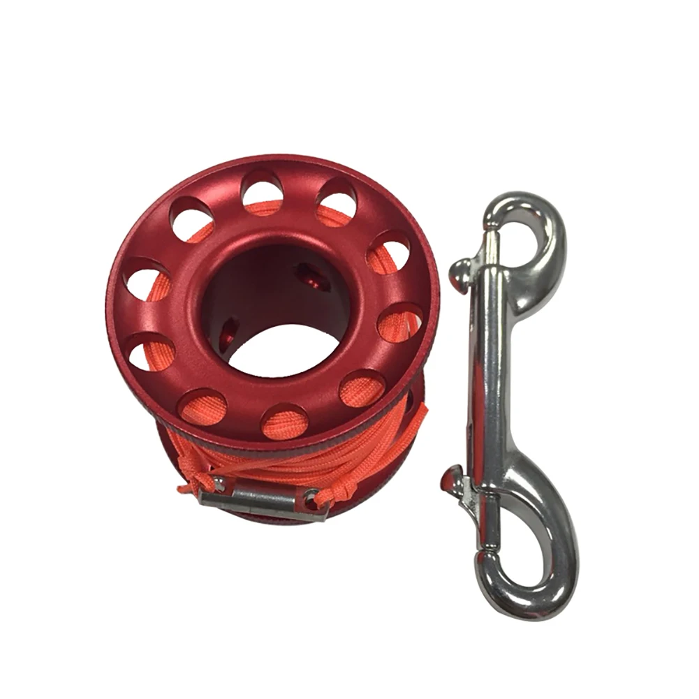 العملي الملحقات الترباس الانجراف الرياضة المفاجئة هوك الألومنيوم السباحة آمنة معدات الغوص الغوص بكرة الاصبع بكرة المهنية