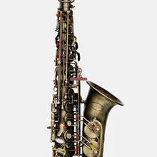 Профессиональный Eb альт саксофон Германия латунь-античная латунь ручной работы корпус
