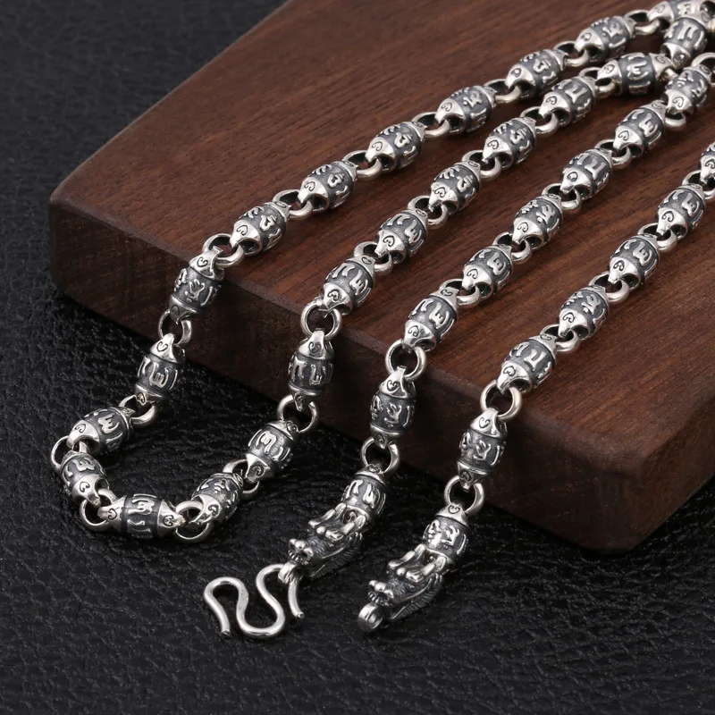 Wholesale S925 Sterling Silver Jewelry Retro Thai Silver Trend