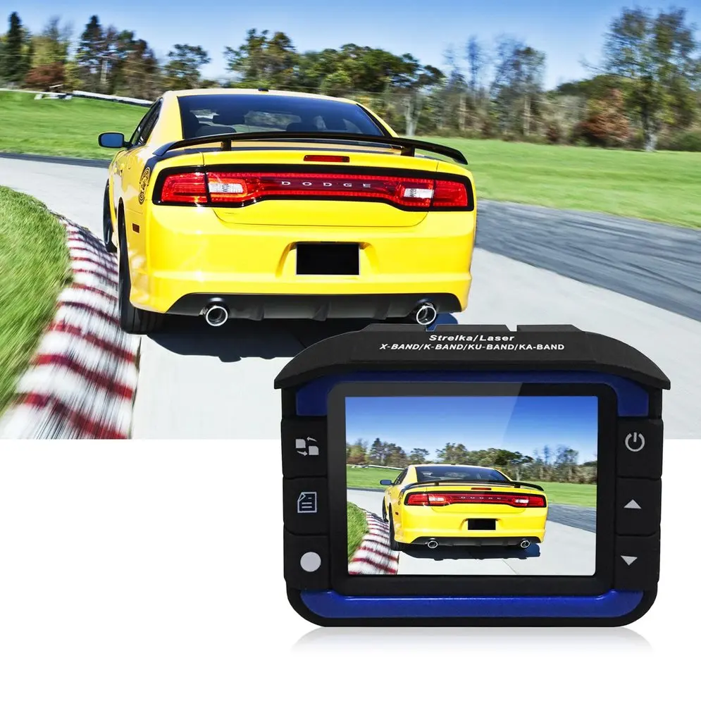 

Multifunction Car DVR Video Dash Cam Speed Detector Night Vision Radar Detection 2 Inch HD LCD Display Support 32G TF