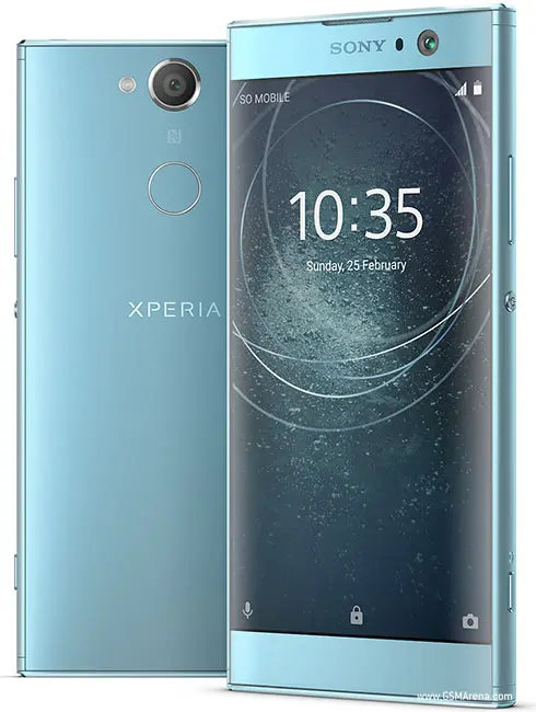 Разблокированный мобильный телефон Sony Xperia XA2, четыре ядра, 5,2 дюймов, 3 ГБ ОЗУ, 32 Гб ПЗУ, камера 23 МП, LTE 1080 P, две sim-карты