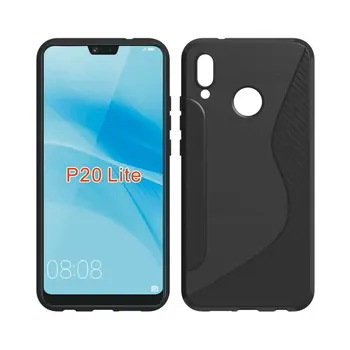 

100pcs/lot free shipping NS line Soft TPU Back Case for Huawei P20/P20 Pro/P20Plus/P20 Lite Nova 3E/Enjoy 7S/P smart/Honor 9lite