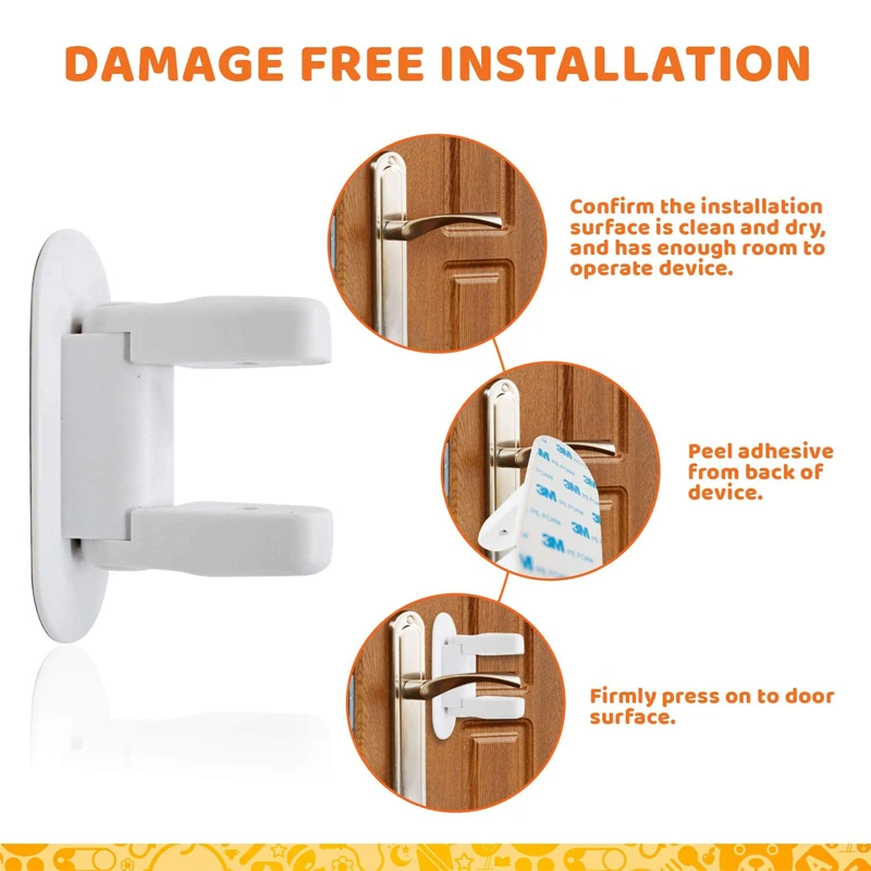Baby Proofing Door Lever Locks4