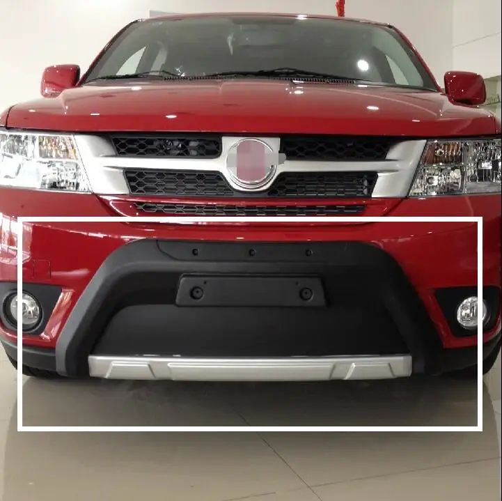 

Auto BUMPER GUARD For FIAT Freemont 2012.2013.2014.2015.2016.2017 High Quality ABS Guard Plate Front+Rear Car Accessories