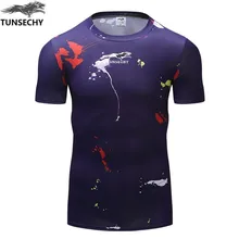 New 2017 Base Layer Camouflage T Shirt Fitness Tights Quick Dry Camo T Shirts Tops & Tees Crossfit Compression Shirt