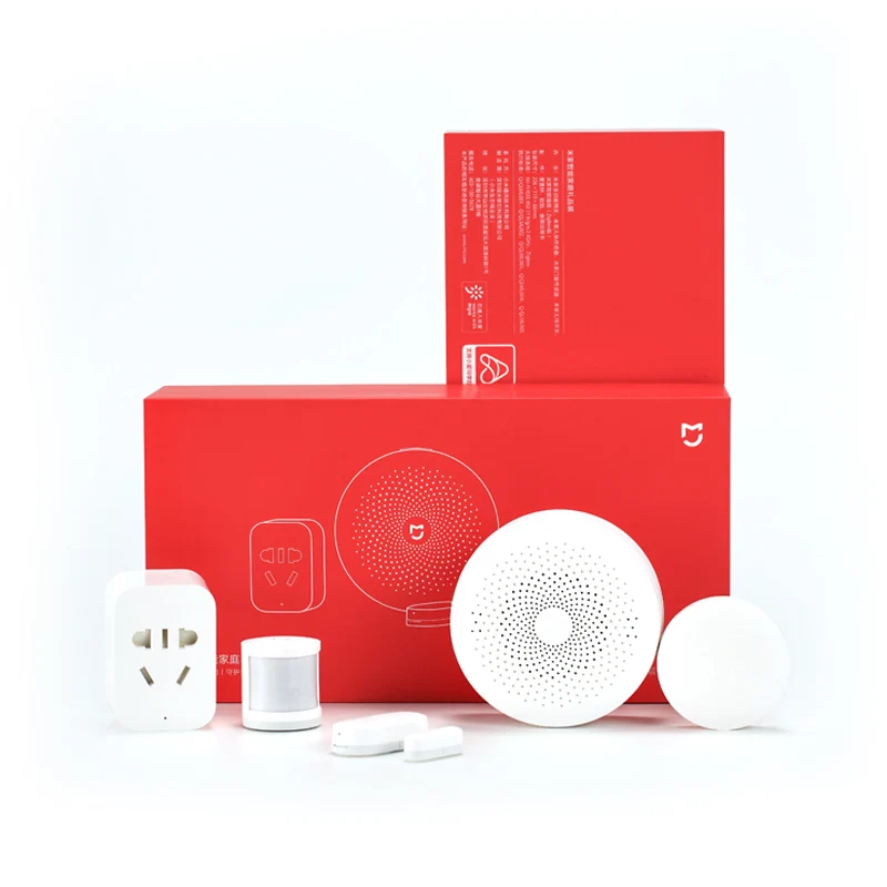  Original Xiaomi Mijia Gift Box Smart Home Kit Gateway Door Window Sensor Human Body Sensor Wireless
