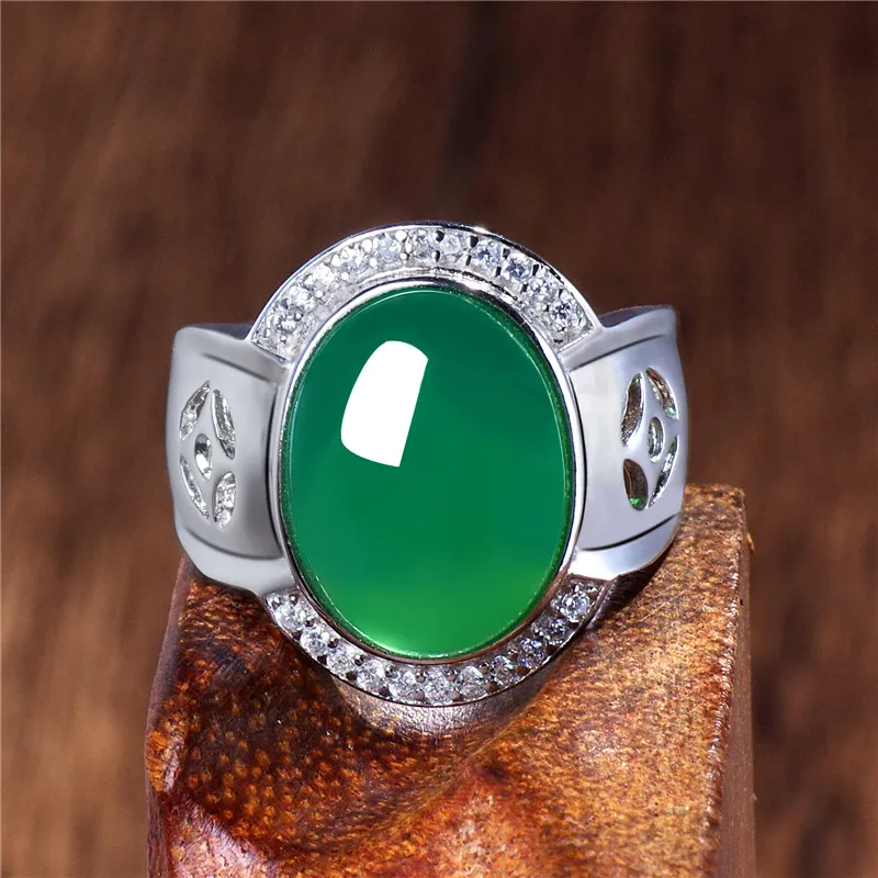 Женское кольцо кольца Anillos Chrysoprase dominie мужское кольцо открытие Banzhi подарочные сертификаты указательный палец упаковка