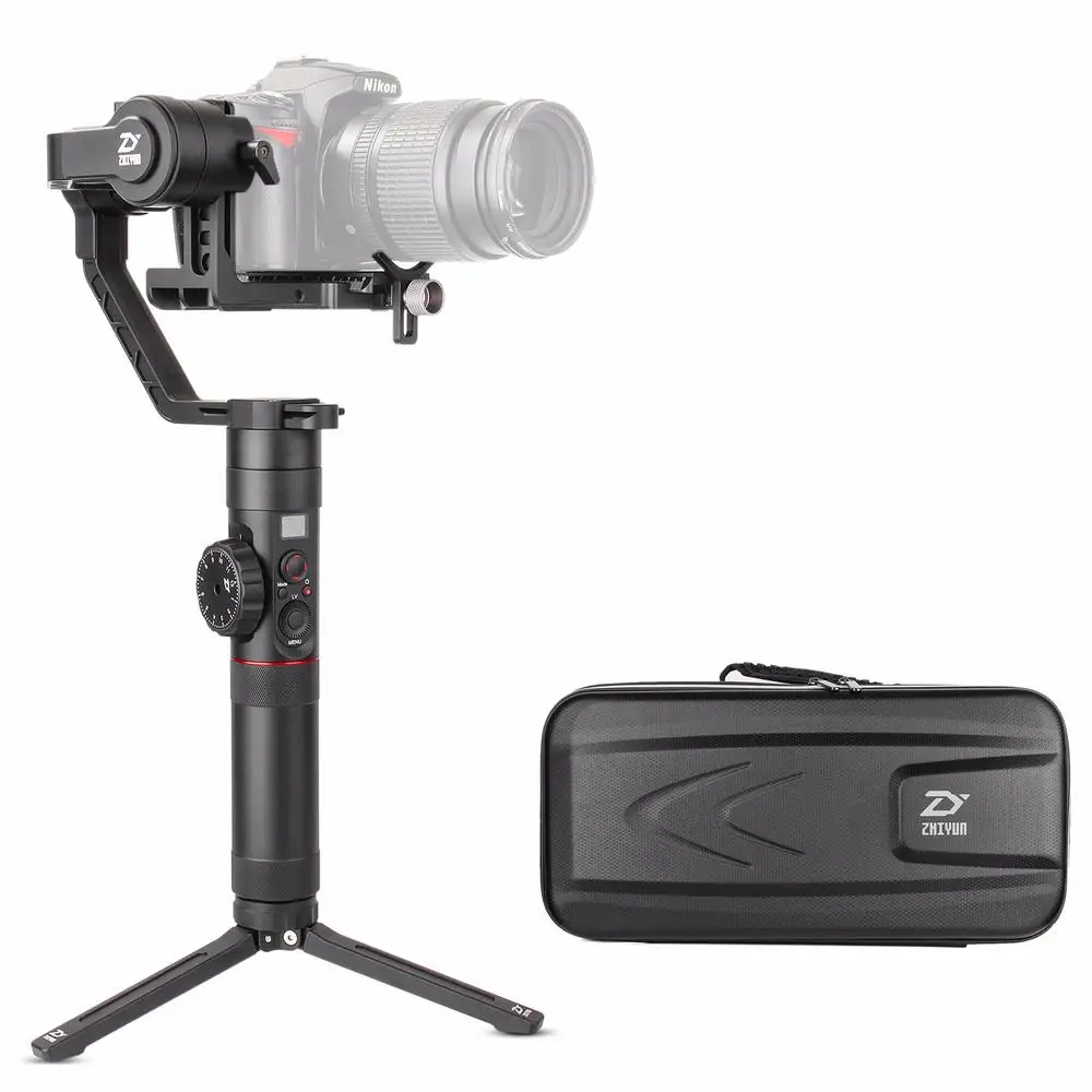 Zhiyun Crane 2 стабилизатор Gimbal для всех цифровых зеркальных фотокамер с непрерывным фокусом штатив кабель управления камерой