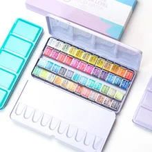 Профессиональный 12/24/36/48 Цвета водонепроницаемого материала; Водонепроницаемая Цвет краски комплект олова воды Цвет для татуажа, пигмент для мануального татуажа товары для рукоделия