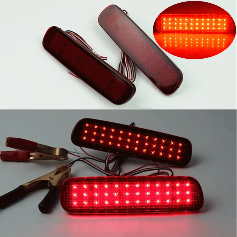 Car LED Rear Bumper Reflector Light For Toyota Land Cruiser 100/Cygnus