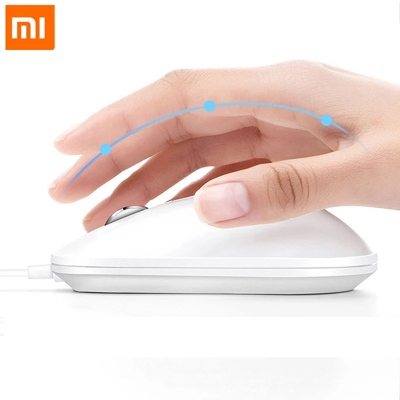 

hot Xiaomi Jessis J1 Smart 125Hz 8G Safe fingerprint Mouse Portable Goodbye Password Fast Recognition High quality mouse