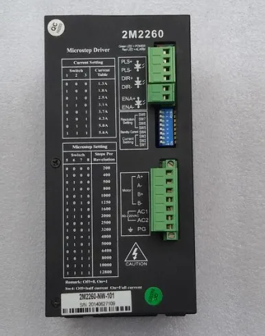 

3pcs/lot 2M2260 Nema34 42 51 2-phase AC stepper motor driver 220V stepper driver