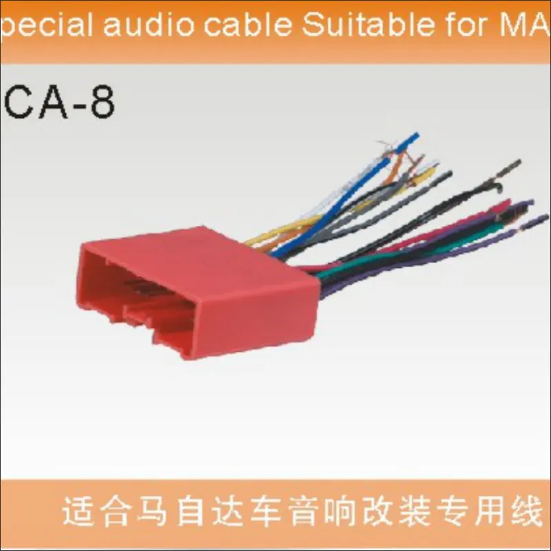 Plugs Into Factory Harness For Mazda Radio Power Wire Adapter