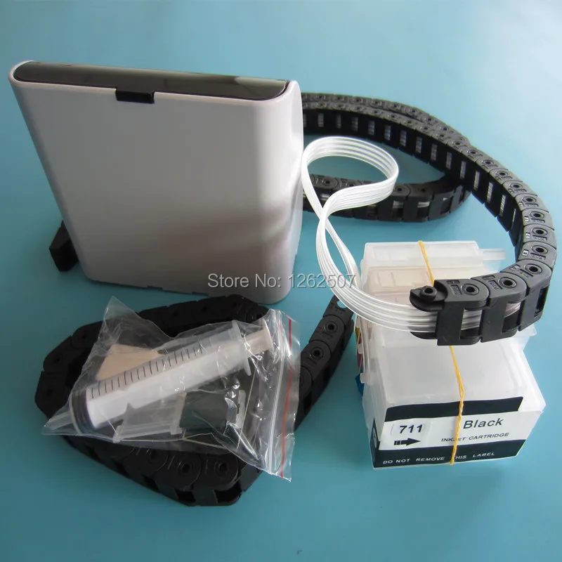 HP711 مستمر الحبر العرض نظام hp 711 كيبك مع خرطوم سلسلة الحبر كيبك لل طابعة hp designjet t120 t520 مع قوس رقاقة HP711 مستمر الحبر العرض نظام hp 711 كيبك مع خرطوم سلسلة الحبر كيبك لل طابعة hp designjet t120 t520 مع قوس رقاقة