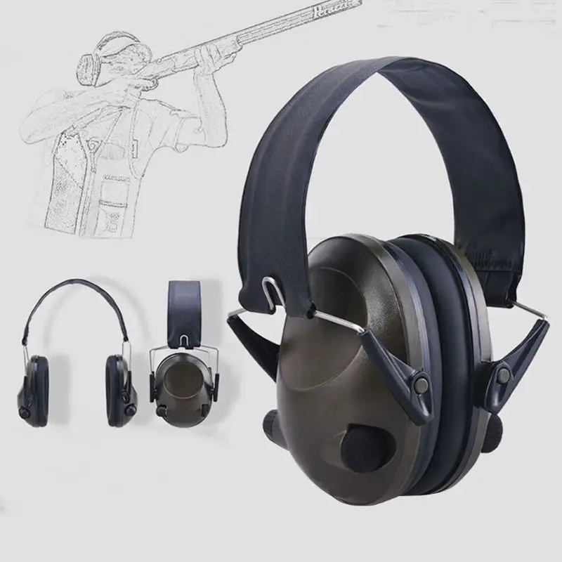 Открытый военный электронный слуховой протектор с шумоподавлением наушники тактическая гарнитура для стрельбы