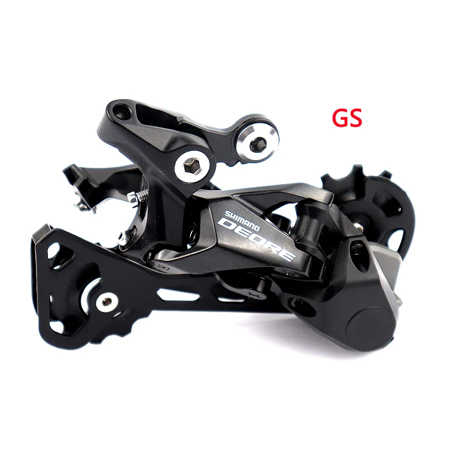 Koop Shimano DEORE RD M6000 Shadow Achterderailleurs Mountainbike M6000 SGS GS MTB Derailleurs 10 Speed 20 30 Speed fiets Onderdelen