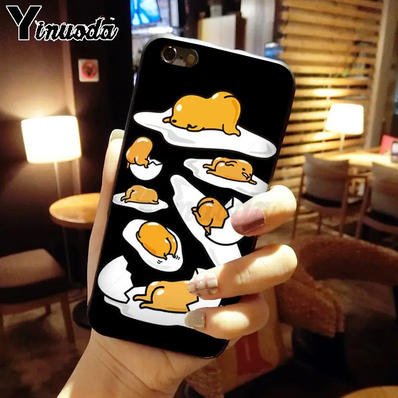 Cute cartoon gudetama fried eggs