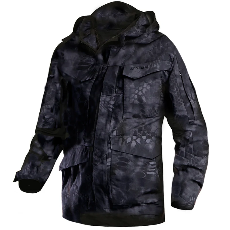  Men M65 Tactical Jacket Male Parka Winter Coat Waterproof Windbreaker Military Flight Pilot Coats A