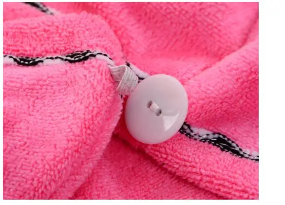 100 шт/партия Federal Express быстро Женская ванная комната супер абсорбирующее быстросохнущее из микрофибры банное полотенце для волос сухая шапочка полотенце однотонное