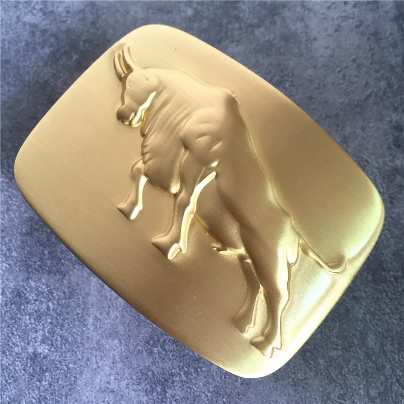 

Luxury Solid Brass Bull Belt Buckle Fashion Men Belt Buckle High Quality Cowboy Buckle For Jeans Men Belt BK0096