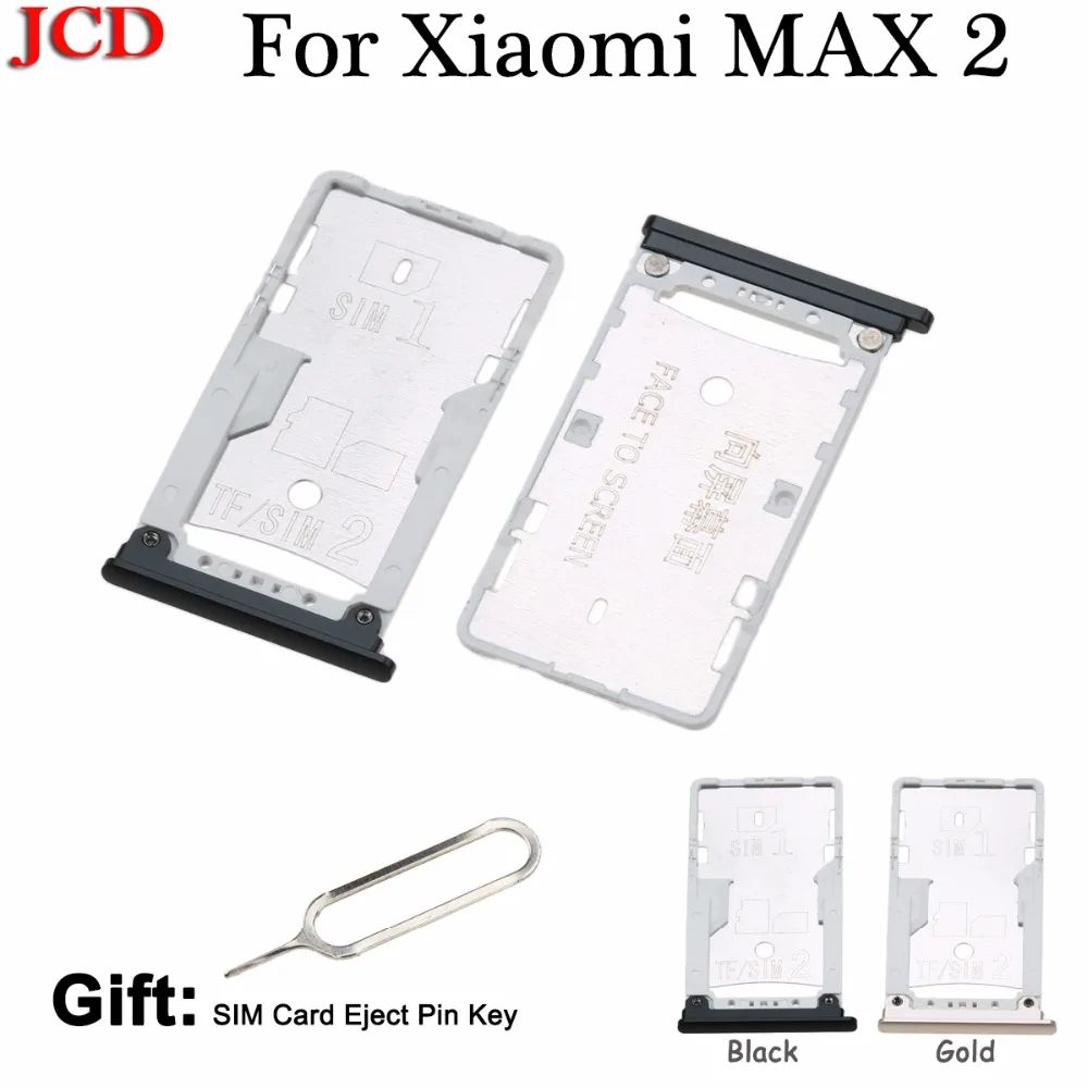 JCD новые адаптеры для Sim карт Xiaomi Max2 Mi Max 2 лоток SIM разъем держателя сменные детали