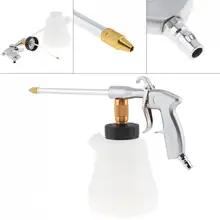 Удобный и прочный 1 литровый ручной пневматический моющий чистящий пистолет с пластиковым пенопластом и прямой головкой