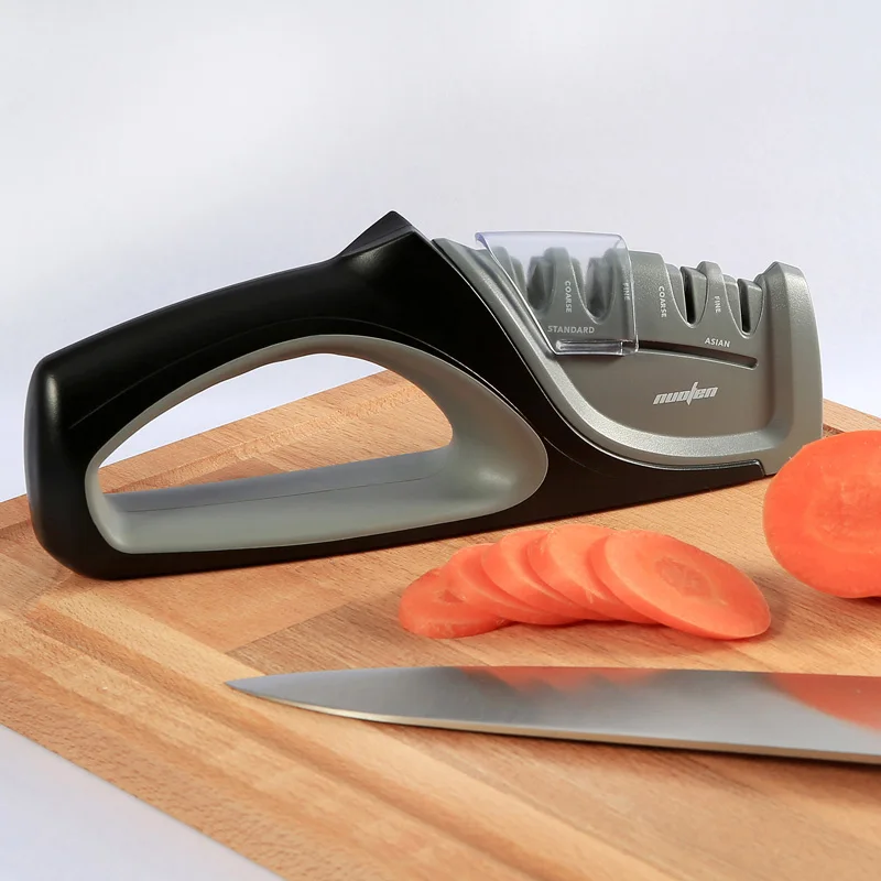 RISAMSHA дропшиппинг Кухня 4-х ступенчатый Ножи точилка карбида Ножи профессиональная точилка для Керамика Ножи заточка Системы