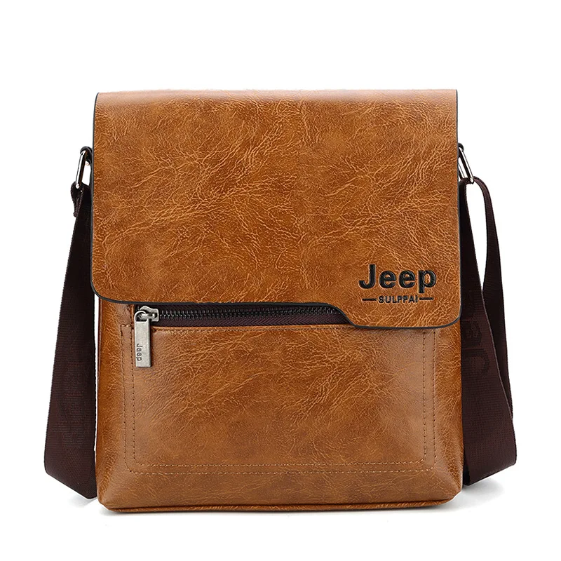 SULPPAL JEEP мужские сумки через плечо известный бренд PU кожаные для мужчин винтажные