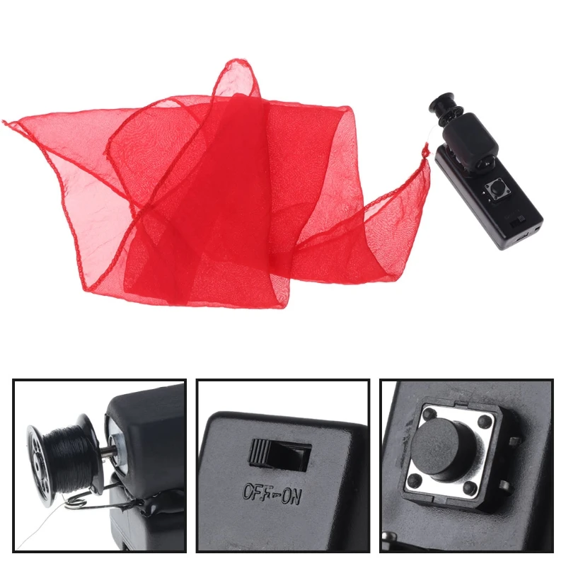 

Flying Silk Magic Tricks Stage Illusion Silk Electronical Magician Props Toy-M18