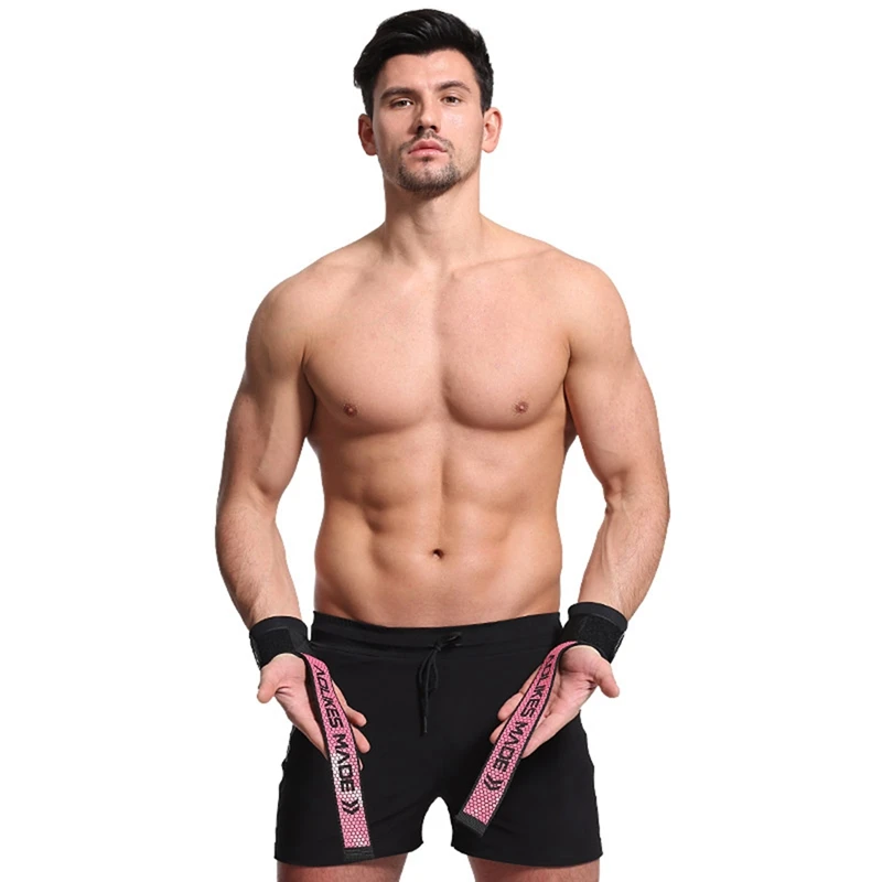 2 قطعة الوزن رفع اليد حزام المعصم دعم حزام هدفين الفرقة رياضة الأشرطة الوزن رفع handwraps الجسم بناء قبضة قفاز حزام