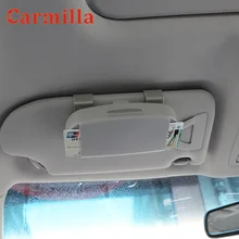Автомобильные очки солнцезащитные очки держатель Чехол Держатель для карт коробка подходит для Nissan X-trail Xtrail T31 T32 Qashqai J10 J11 Teana Tiida Juke Note