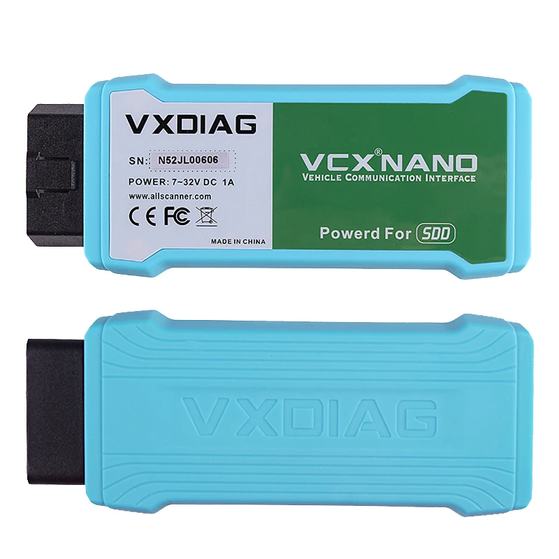 VXDIAG VCX NANO Wifi/USB версия SSD OBD2 диагностический инструмент сканер кодов