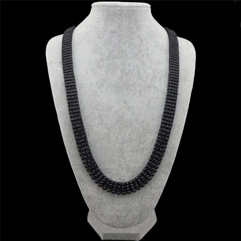 Men Hip Hop Chain Necklace Color Gold 
