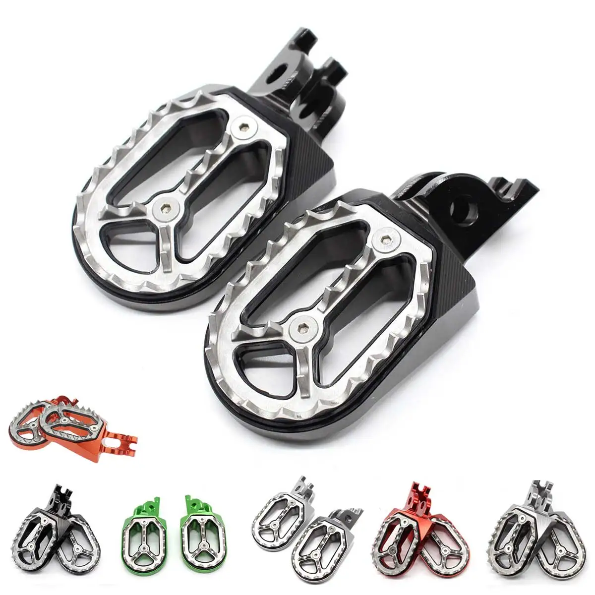 Подножка CNC для Suzuki RM250 2006-2008 07/RMZ250 2005-2006 мотокросса внедорожные опоры подножки