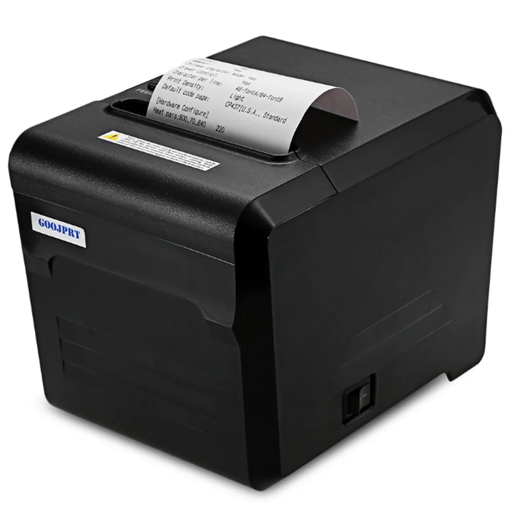 

GZ8001 Bluetooth Printers Thermal Printer with USB Serial Port 80mm Receipt Machine for Android iOS