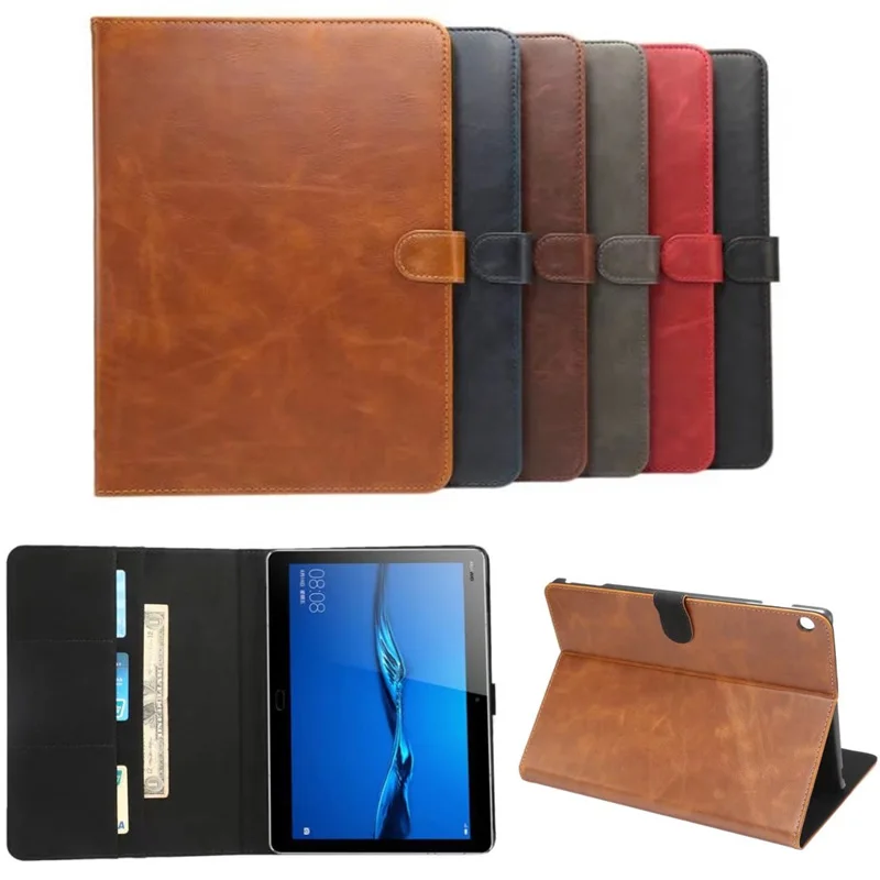 

Business Luxury Leather Cover Slim Protective Case For Huawei MediaPad M3 Lite 10.1 BAH-W09 BAH-AL00 10.1'' Tablet PC Book Cover