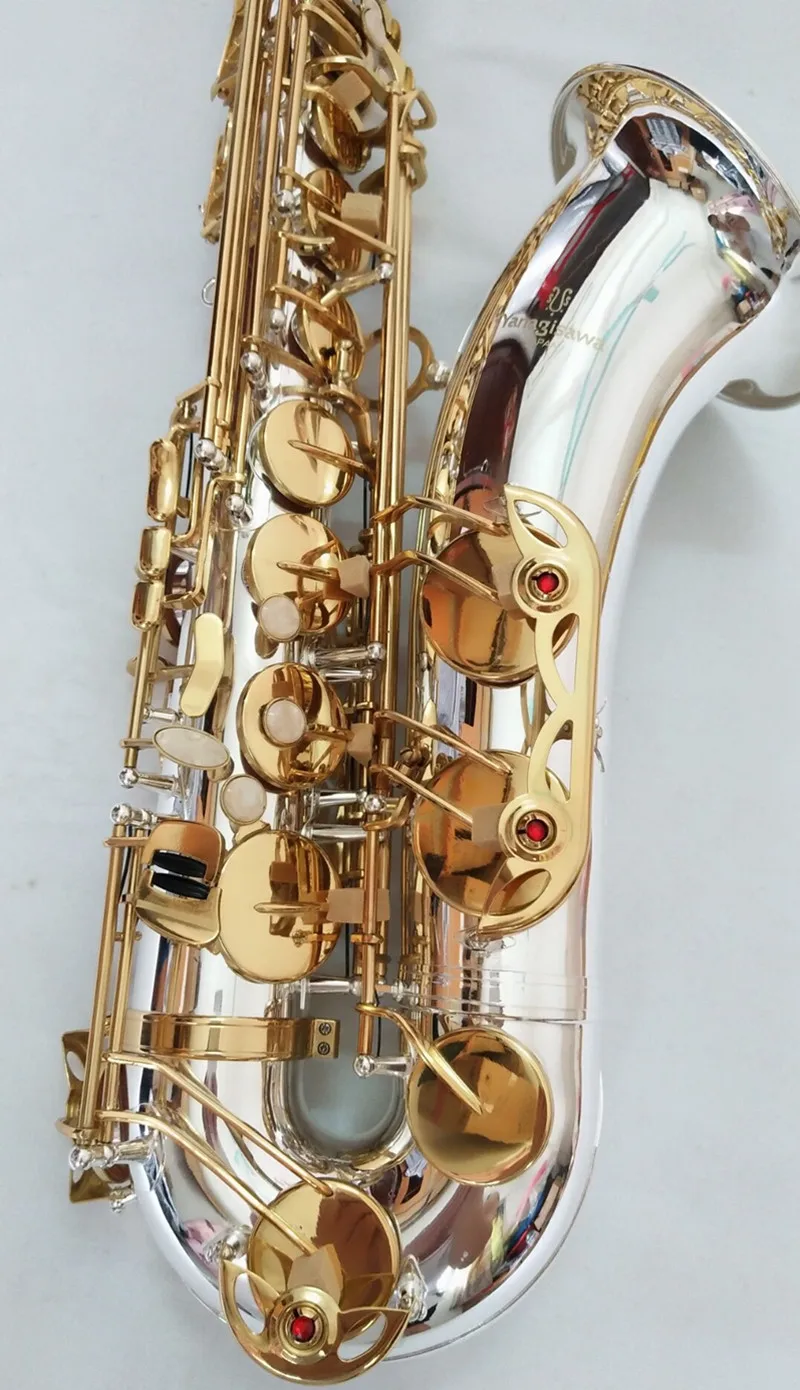 

Japan Professional New YANAGISAWA custom made T-902 B flat Tenor Saxophone Support Silver plating Tenor Saxophone With Case
