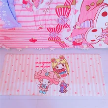 IVYYE 45X110 см, ковер с аниме Сейлор Мун, украшение для дома, мягкие ковры, Мультяшные Коврики для спальни, плюшевые коврики для ванной, коврик для двери, Новинка