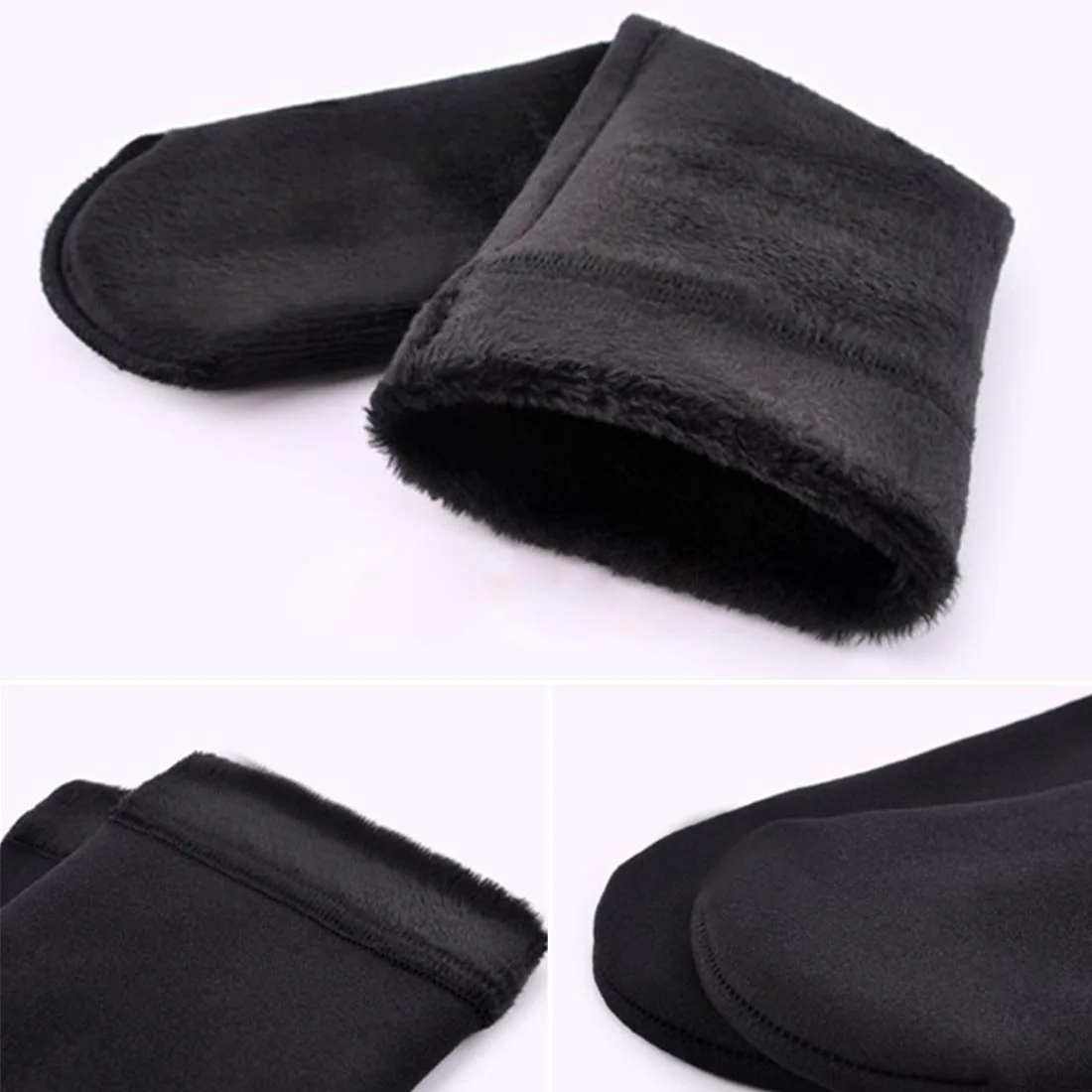 Зимние женские теплые шерстяные кашемировые зимние носки Wamer, бесшовное бархатное сапоги, мужские носки для сна