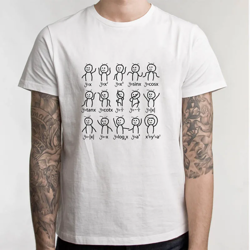 Funny Algebra Dance Graph Figures Math Equation Nerdy Tee T-Shirt