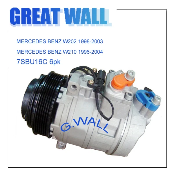 

CAR AC COMPRESSOR FOR MERCEDES BENZ W202 W210 Sprinter compressor mercedes benz 447100-2031 447100-6820 A0002302011