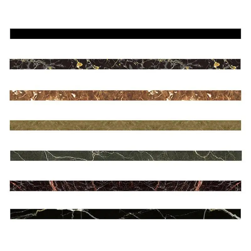 

500x5cm PVC Waterproof Decal Oil-proof Ceramic Tile Gap Diagonal Sticker