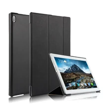 HUWEI чехол для lenovo Tab4 Tab 4 TB-X304L X304F X304N 10," чехол Защитный Smart cover из искусственной кожи tab 4 10 ТБ X304L чехол для планшета