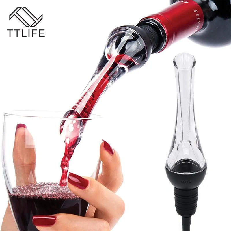 TTLIFE Red Wine Aerating Pourer Spout Decanter Wine Aerator Quick