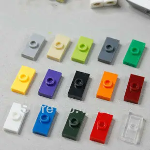S001 * пластина 1x2 W. 1 ручка 3794 100 шт. Детский конструктор сделай сам|block bricks|enlighten