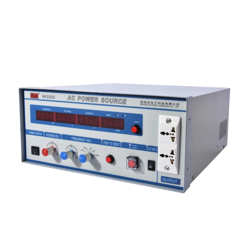 AC Источники питания RK5000 переменной частоты источника питания Мощность метр Давление Hipot тестер сопротивления электроники параметр аудио