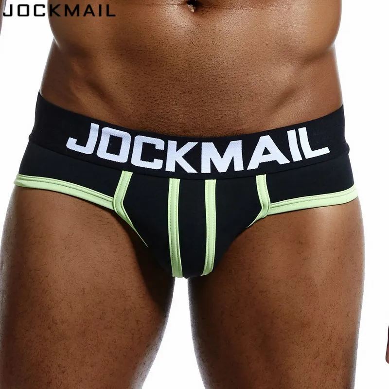 JOCKMAIL Мужское нижнее белье, брендовые шорты, хлопковые мягкие трусы, удобные мужские трусы, сексуальные трусы танга для геев| | | АлиЭкспресс