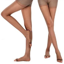 Sexy Women Open Toe Sheer Pantyhose Stockings Tights Socks Coffee High Quality open toe sheer tights