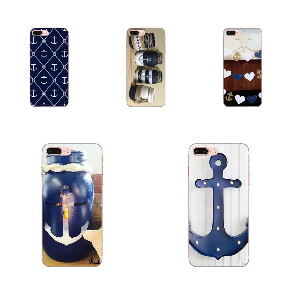 

Soft TPU Design For Galaxy Alpha Core Note 2 3 4 S2 A10 A20 A20E A30 A40 A50 A60 A70 M10 M20 M30 New Nautical Anchor On Navy